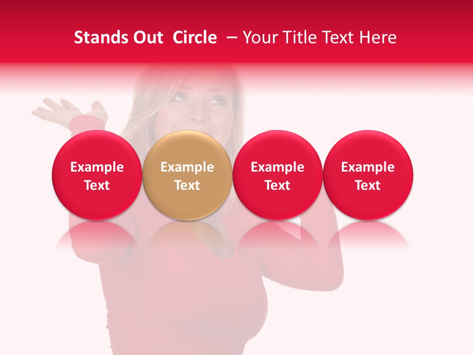 College Beautiful Youth PowerPoint Template