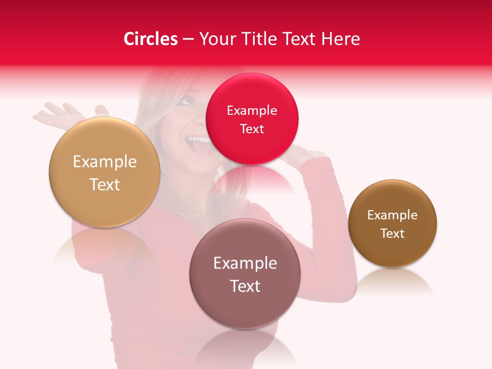 College Beautiful Youth PowerPoint Template