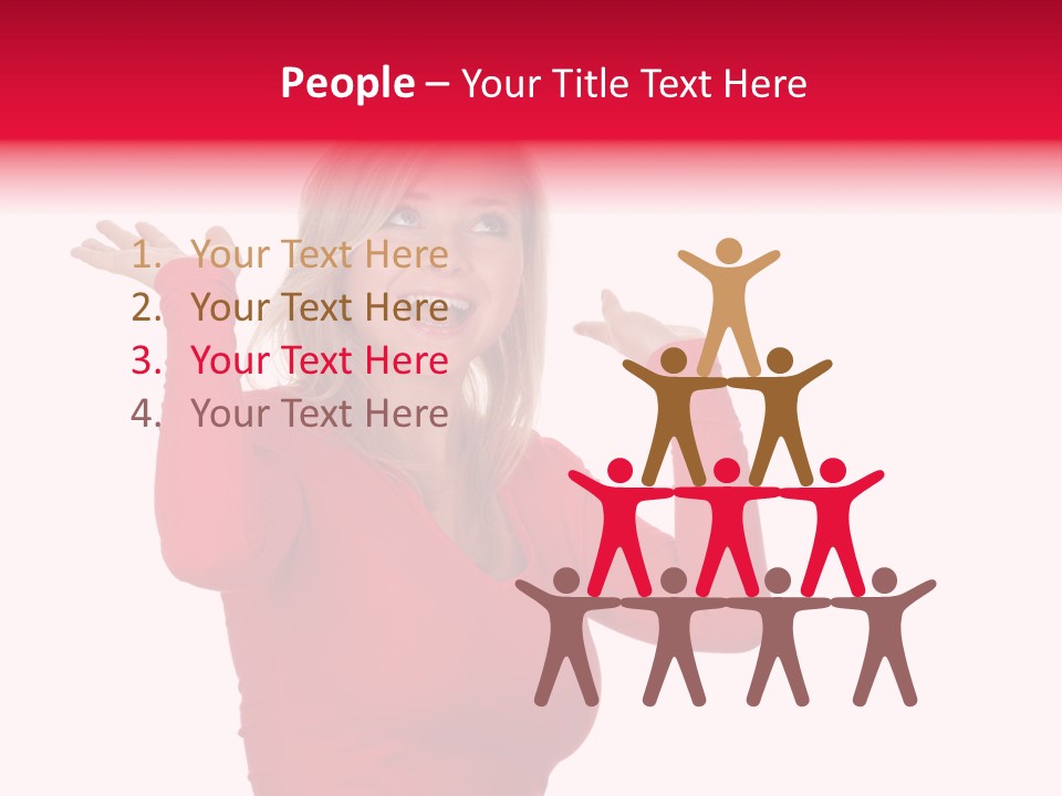 College Beautiful Youth PowerPoint Template