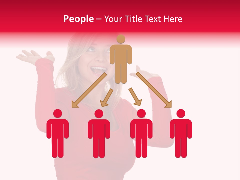 College Beautiful Youth PowerPoint Template