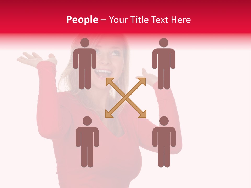 College Beautiful Youth PowerPoint Template