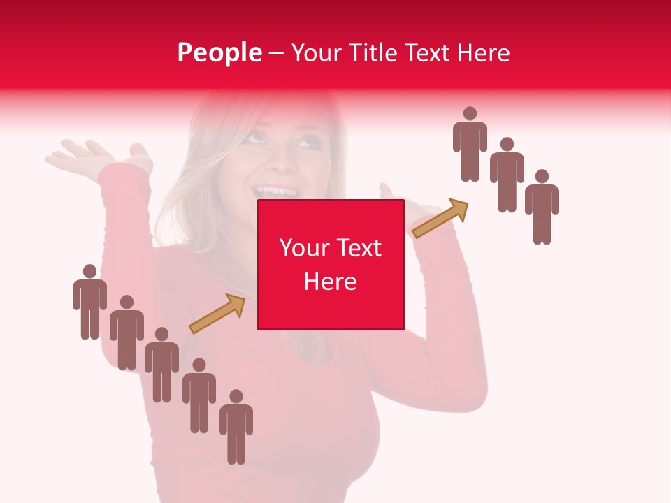 College Beautiful Youth PowerPoint Template