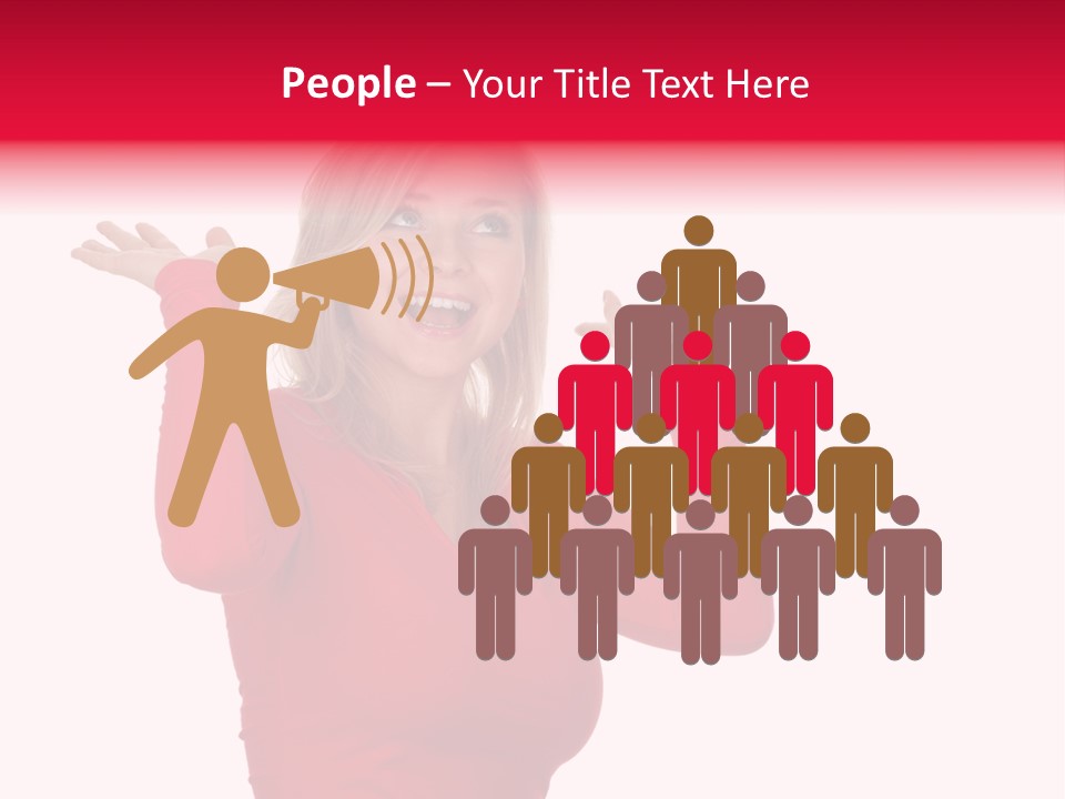 College Beautiful Youth PowerPoint Template