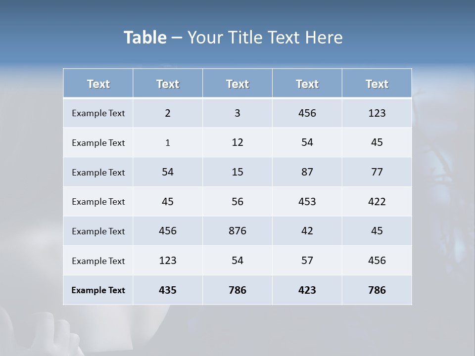 Woman Bloodshot Twilight PowerPoint Template