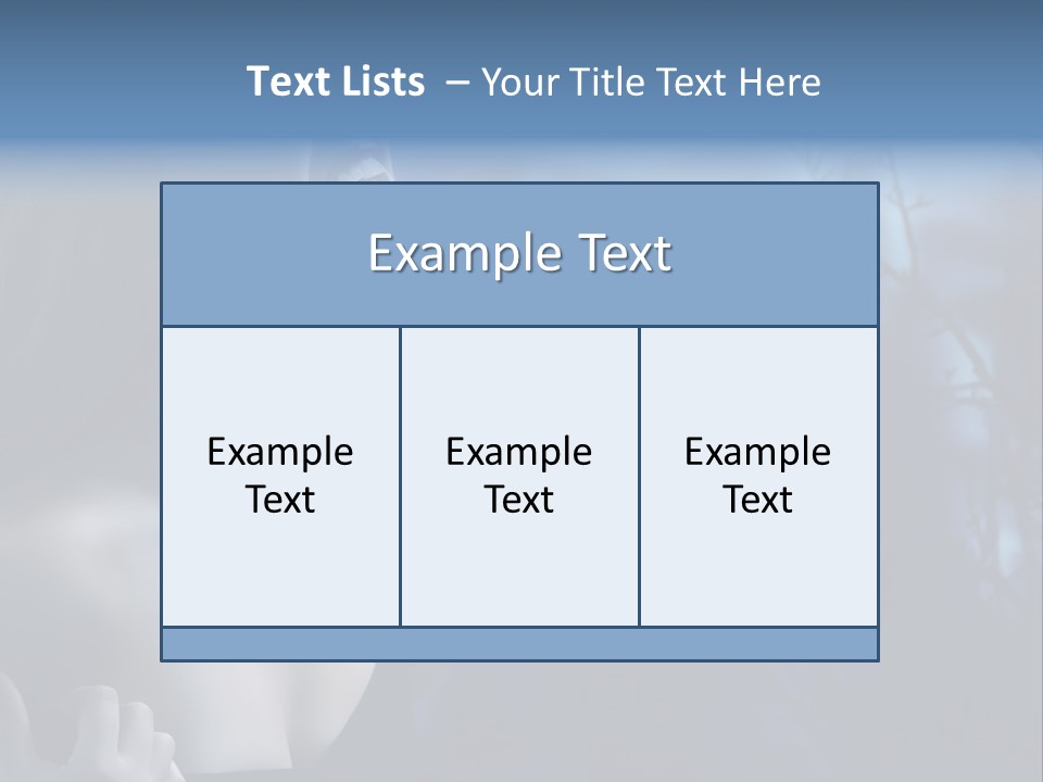 Woman Bloodshot Twilight PowerPoint Template