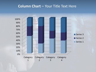 Woman Bloodshot Twilight PowerPoint Template