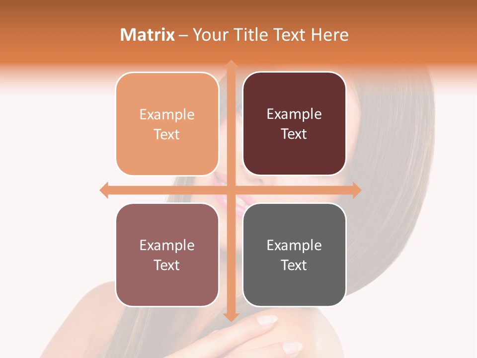 Artistic Makeup Closeup PowerPoint Template