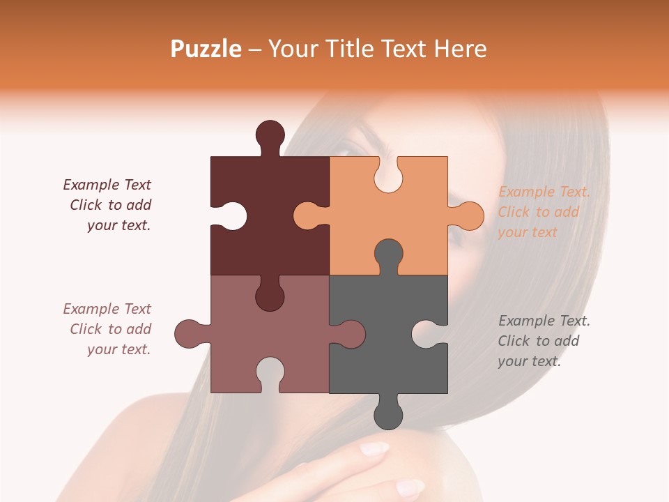 Artistic Makeup Closeup PowerPoint Template