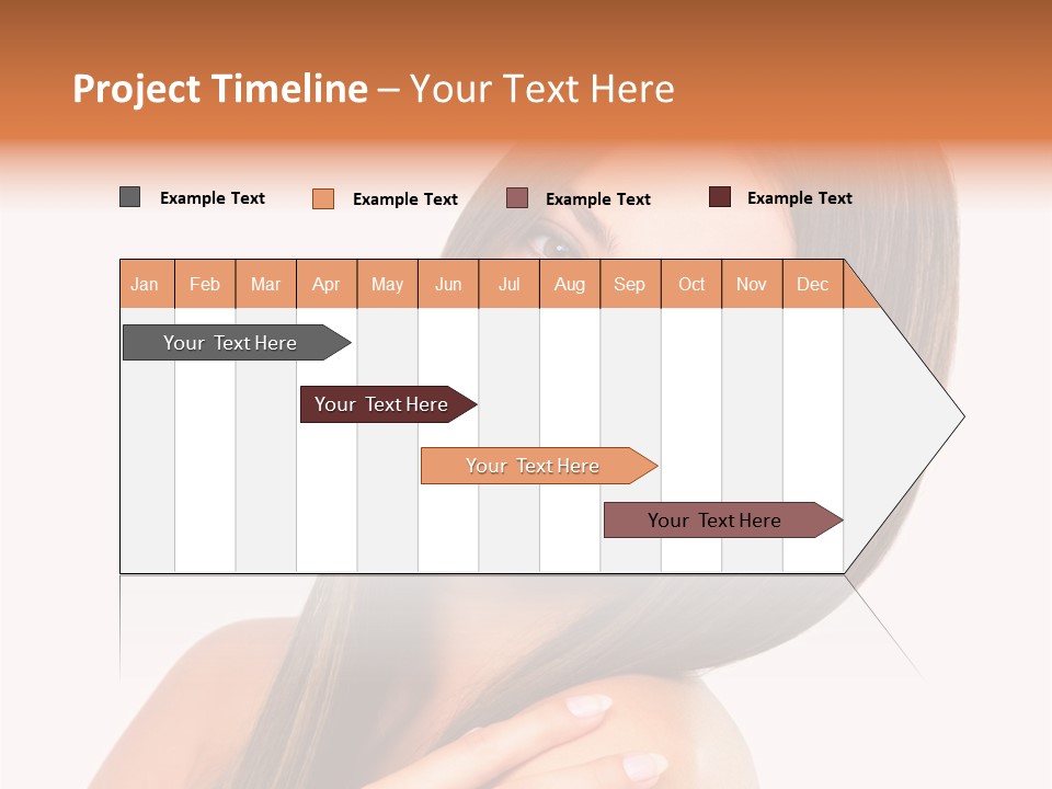 Artistic Makeup Closeup PowerPoint Template