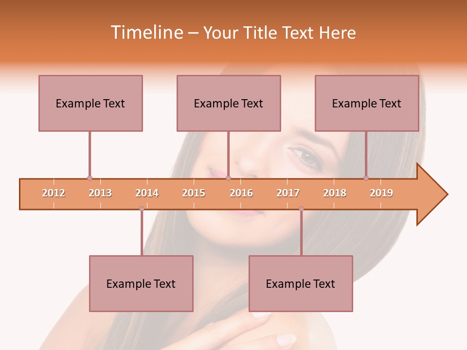 Artistic Makeup Closeup PowerPoint Template