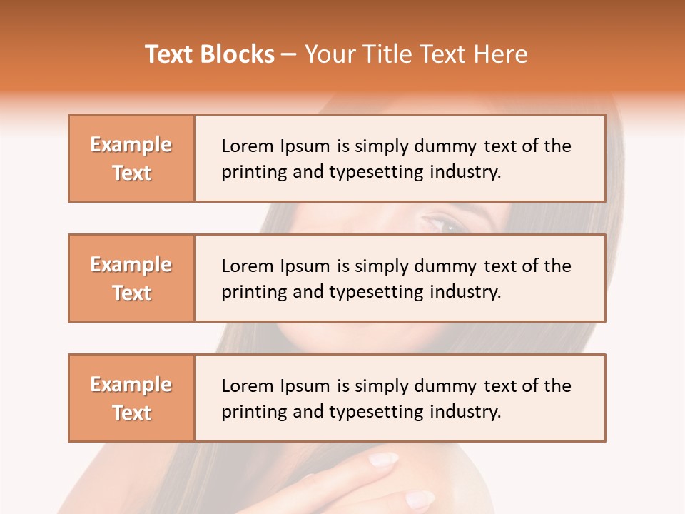 Artistic Makeup Closeup PowerPoint Template