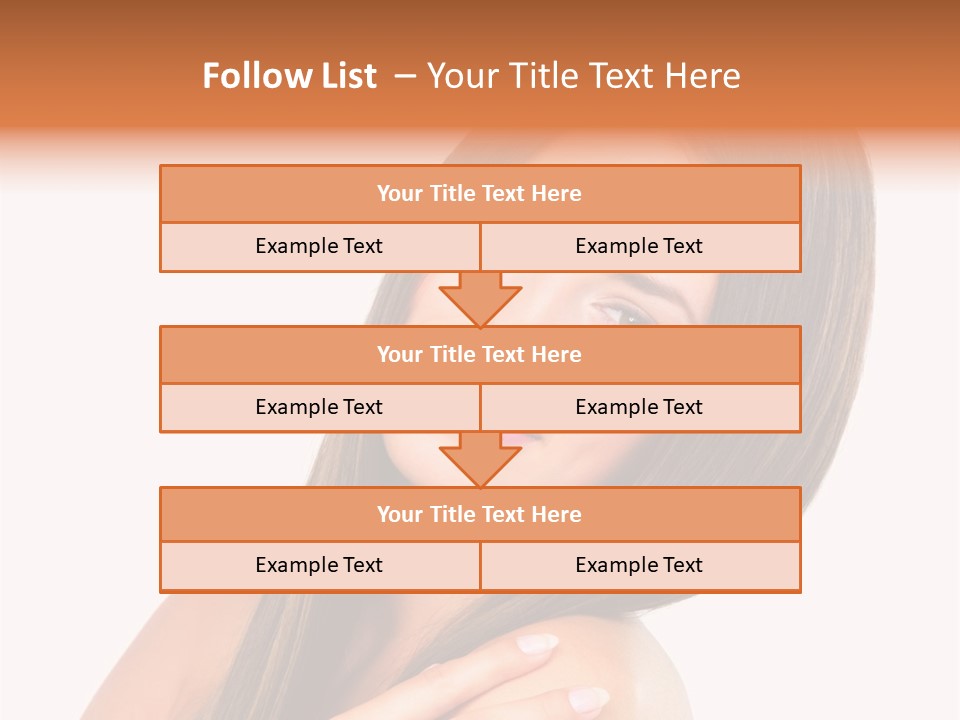 Artistic Makeup Closeup PowerPoint Template