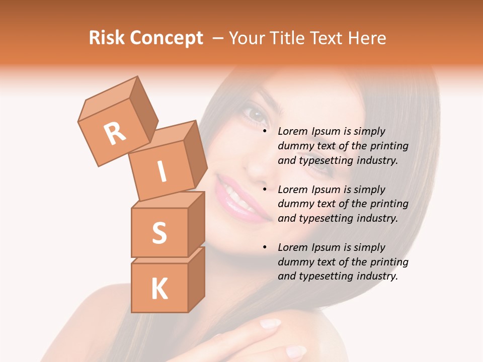 Artistic Makeup Closeup PowerPoint Template