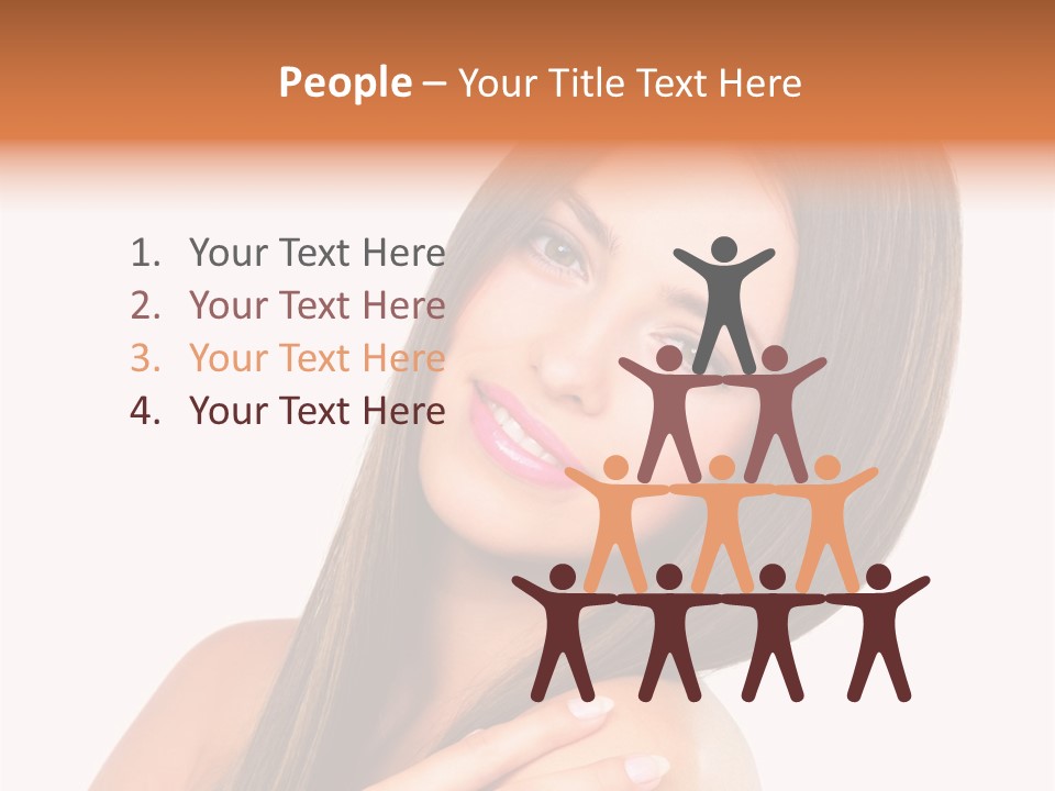 Artistic Makeup Closeup PowerPoint Template