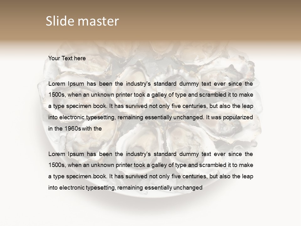 Nutrition Twelve Dinner PowerPoint Template