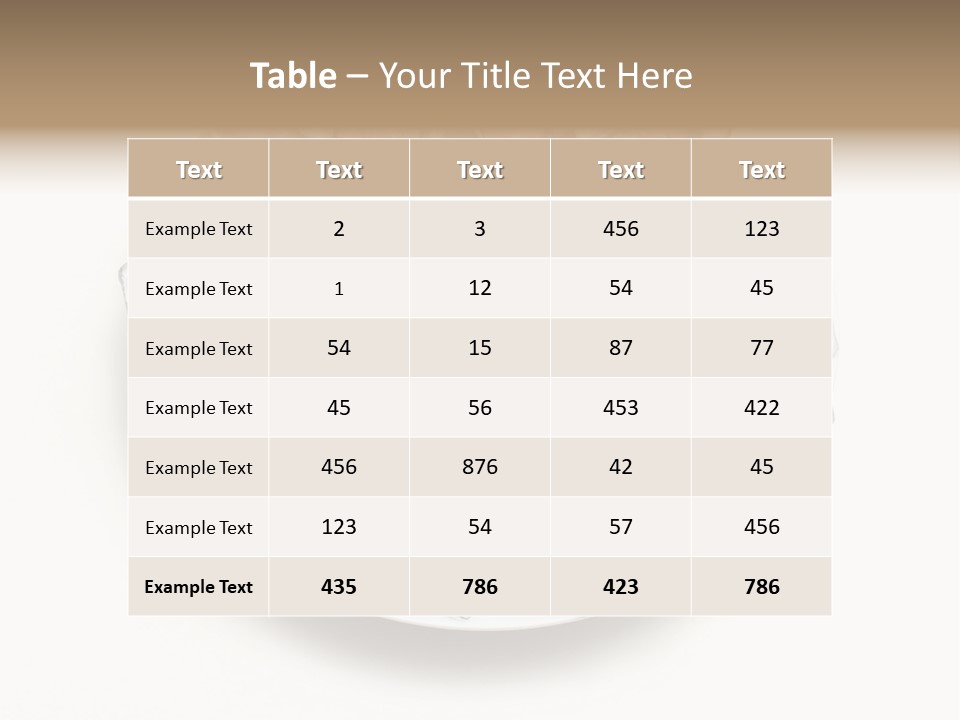 Nutrition Twelve Dinner PowerPoint Template