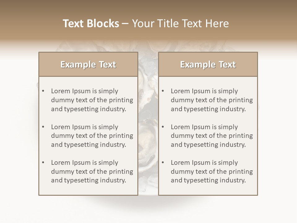Nutrition Twelve Dinner PowerPoint Template