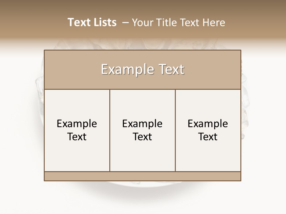 Nutrition Twelve Dinner PowerPoint Template