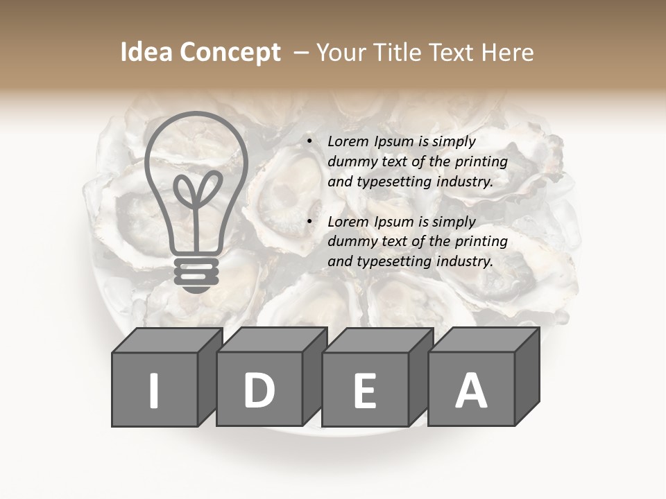 Nutrition Twelve Dinner PowerPoint Template