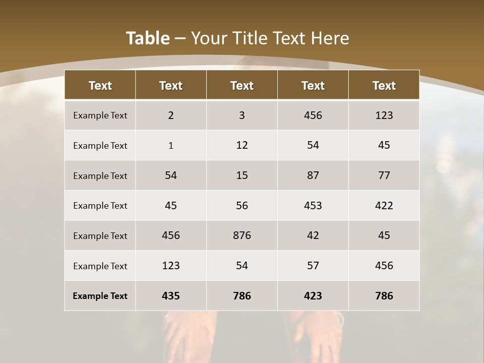 Sportswear Girl Summer PowerPoint Template