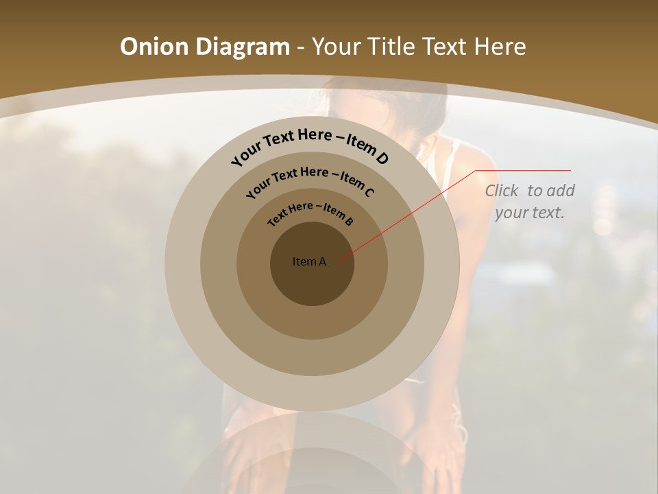 Sportswear Girl Summer PowerPoint Template