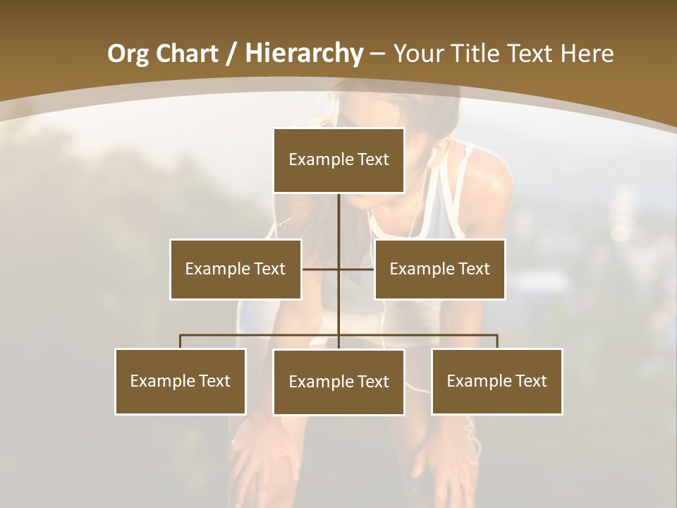 Sportswear Girl Summer PowerPoint Template