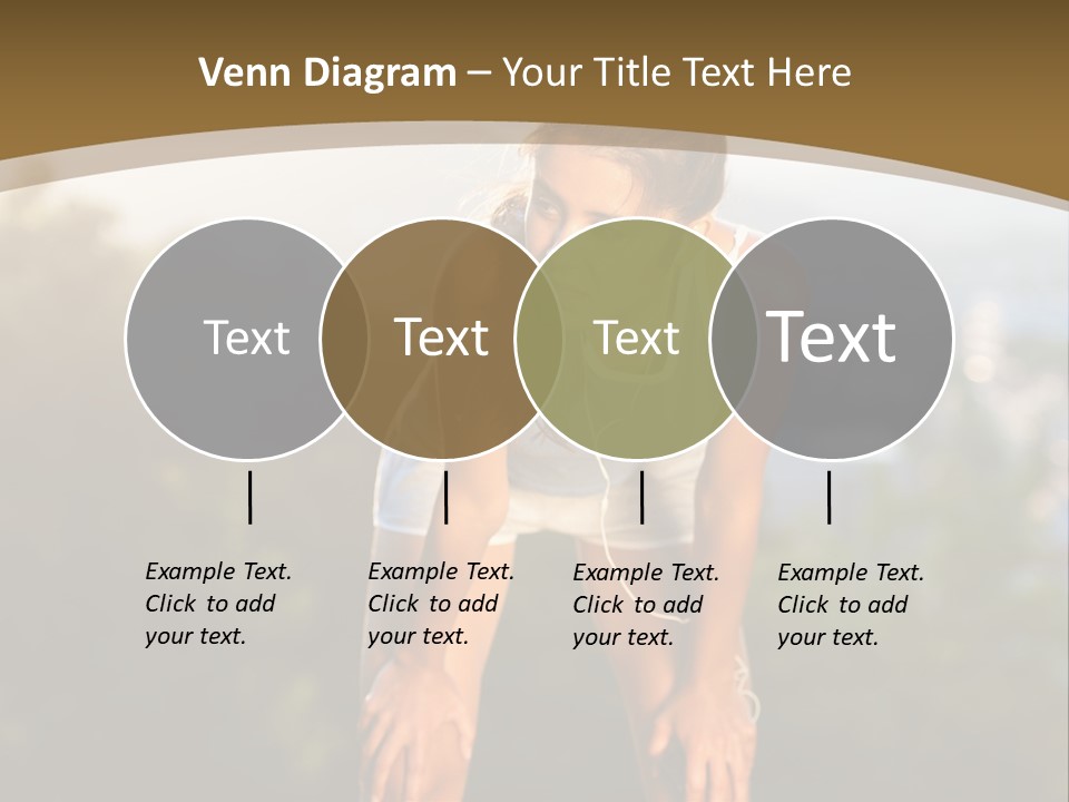 Sportswear Girl Summer PowerPoint Template