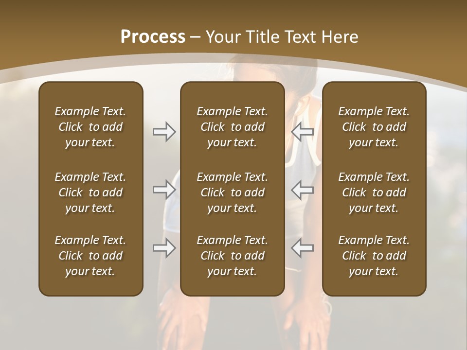 Sportswear Girl Summer PowerPoint Template