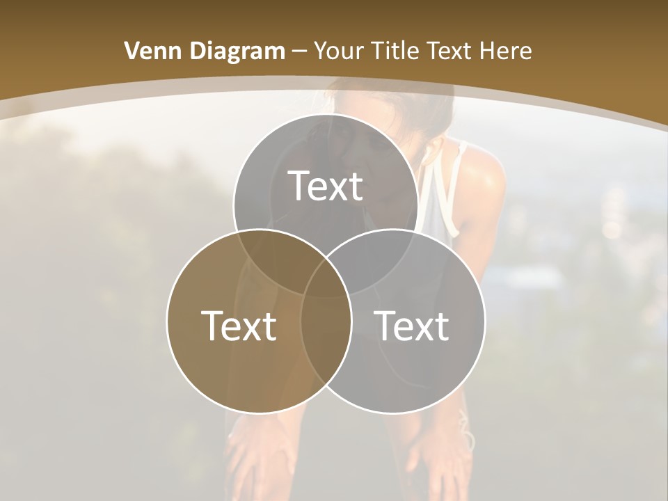 Sportswear Girl Summer PowerPoint Template