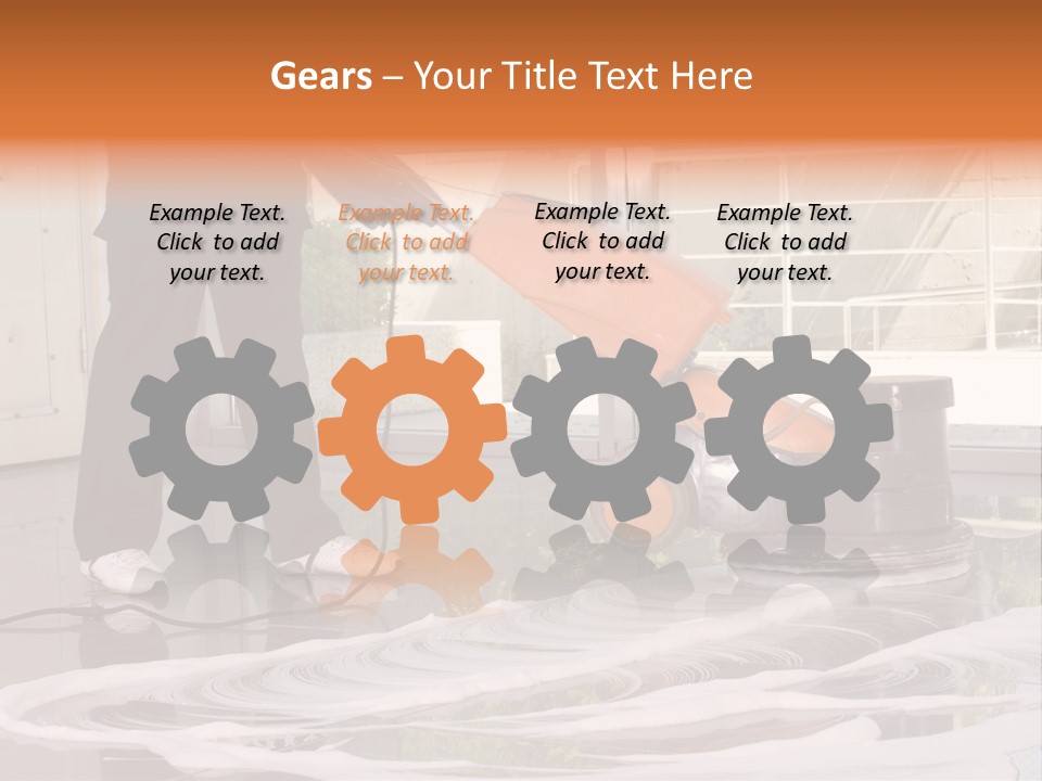 Working Professional Occupation Corridor PowerPoint Template