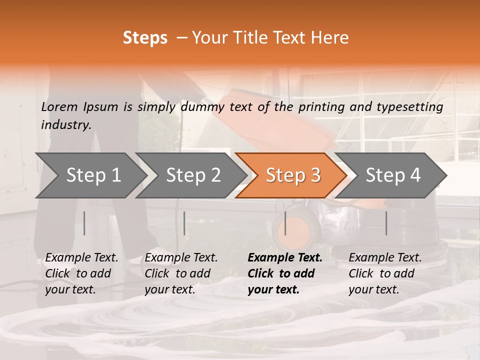 Working Professional Occupation Corridor PowerPoint Template