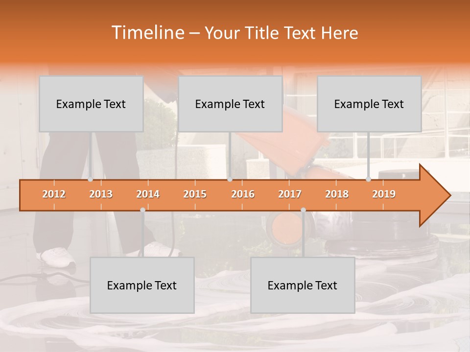 Working Professional Occupation Corridor PowerPoint Template