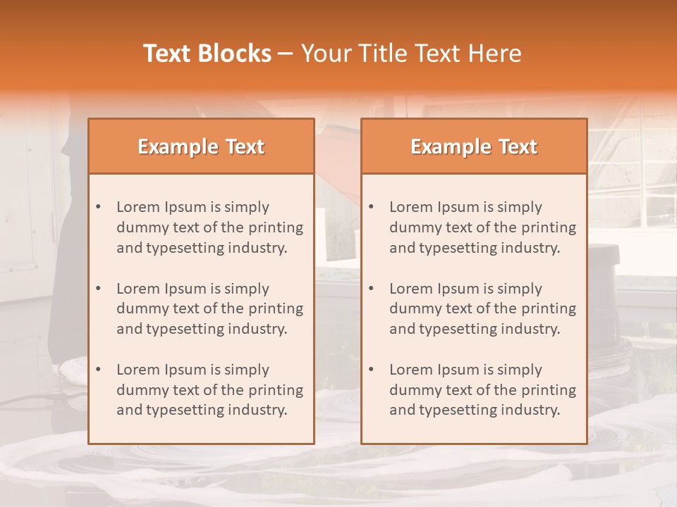 Working Professional Occupation Corridor PowerPoint Template