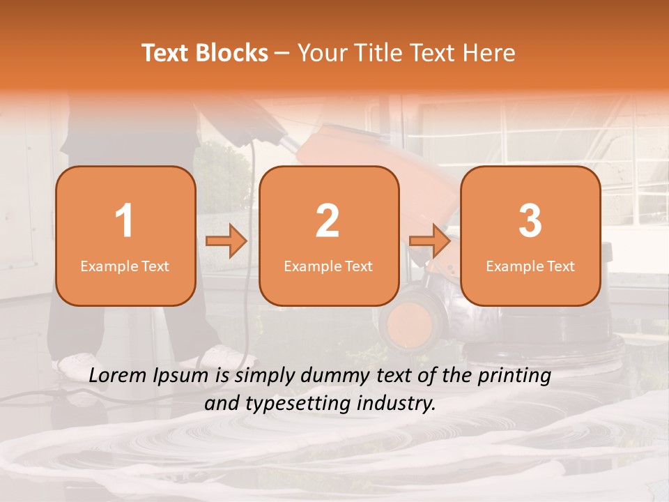 Working Professional Occupation Corridor PowerPoint Template