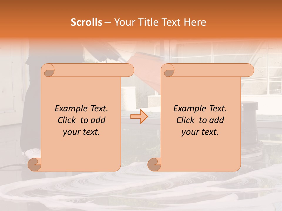 Working Professional Occupation Corridor PowerPoint Template