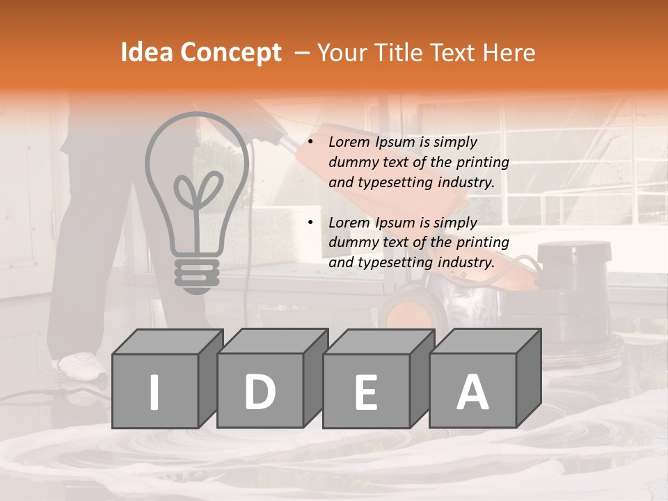 Working Professional Occupation Corridor PowerPoint Template