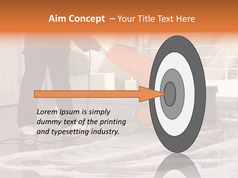 Working Professional Occupation Corridor PowerPoint Template