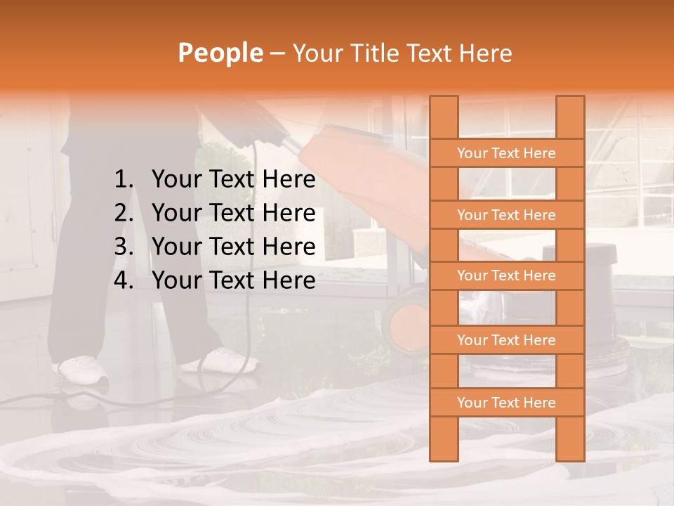 Working Professional Occupation Corridor PowerPoint Template