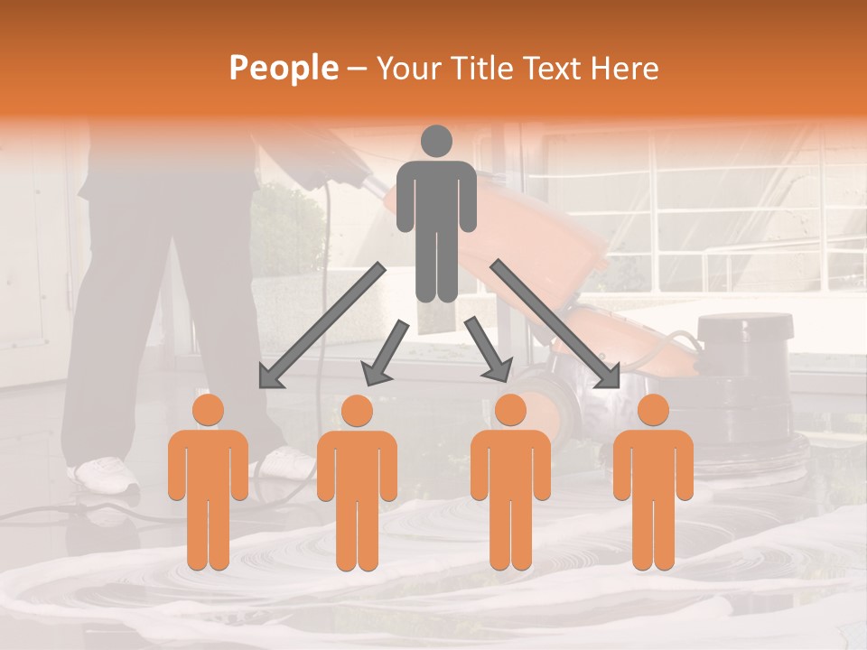 Working Professional Occupation Corridor PowerPoint Template