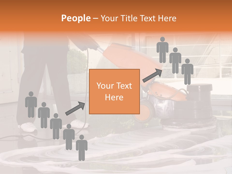 Working Professional Occupation Corridor PowerPoint Template