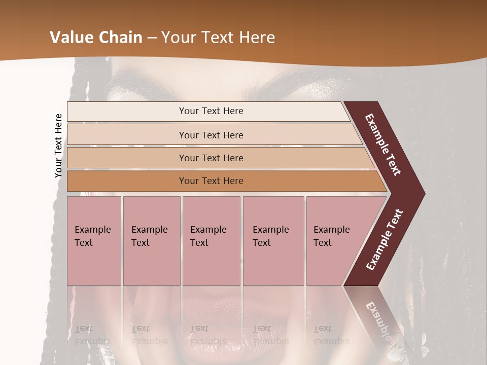 Artistic Makeup Closeup PowerPoint Template