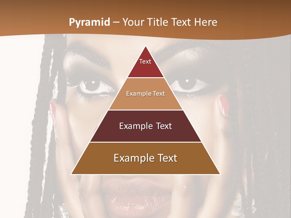 Artistic Makeup Closeup PowerPoint Template