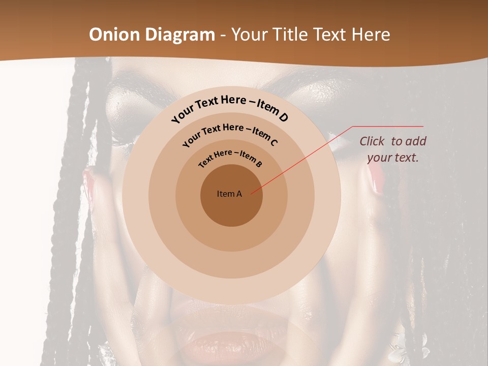 Artistic Makeup Closeup PowerPoint Template