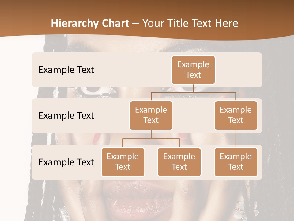 Artistic Makeup Closeup PowerPoint Template