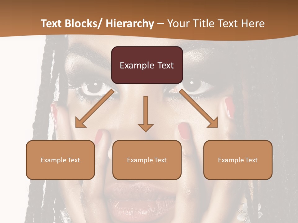 Artistic Makeup Closeup PowerPoint Template