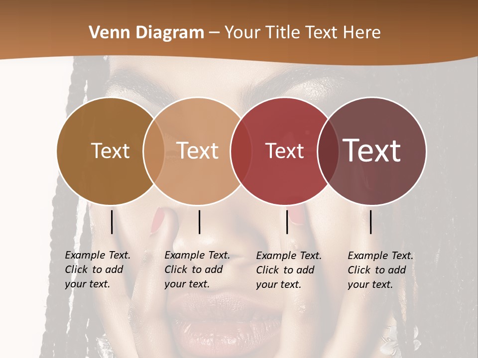 Artistic Makeup Closeup PowerPoint Template