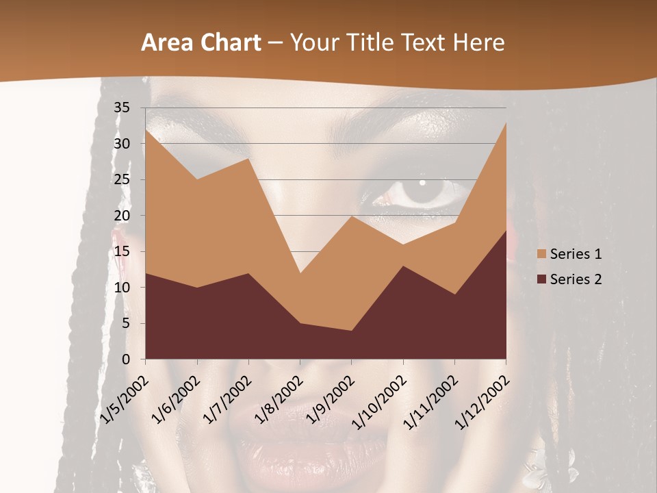 Artistic Makeup Closeup PowerPoint Template