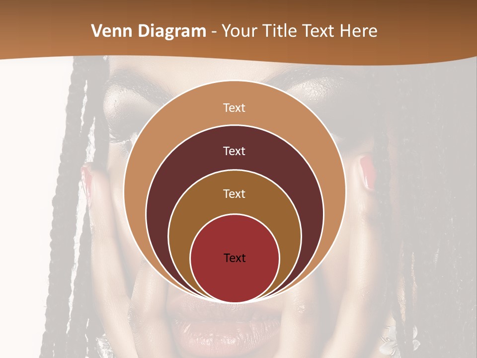 Artistic Makeup Closeup PowerPoint Template