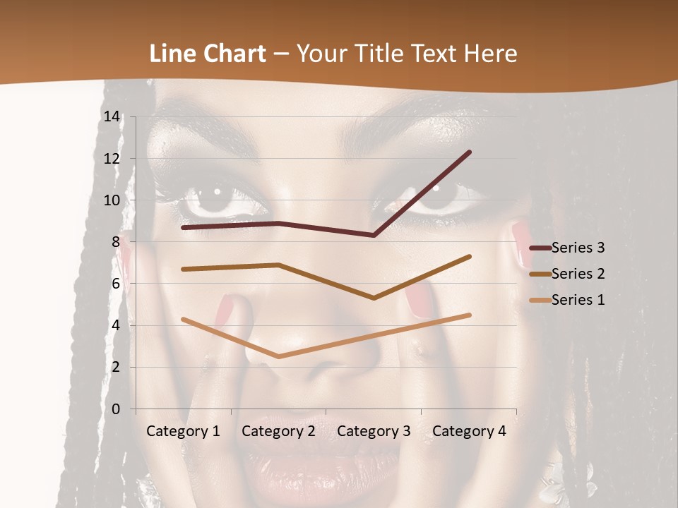 Artistic Makeup Closeup PowerPoint Template