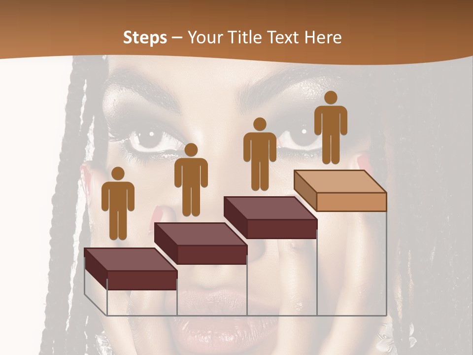 Artistic Makeup Closeup PowerPoint Template